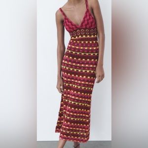 Zara “Strappy” Knit Dress